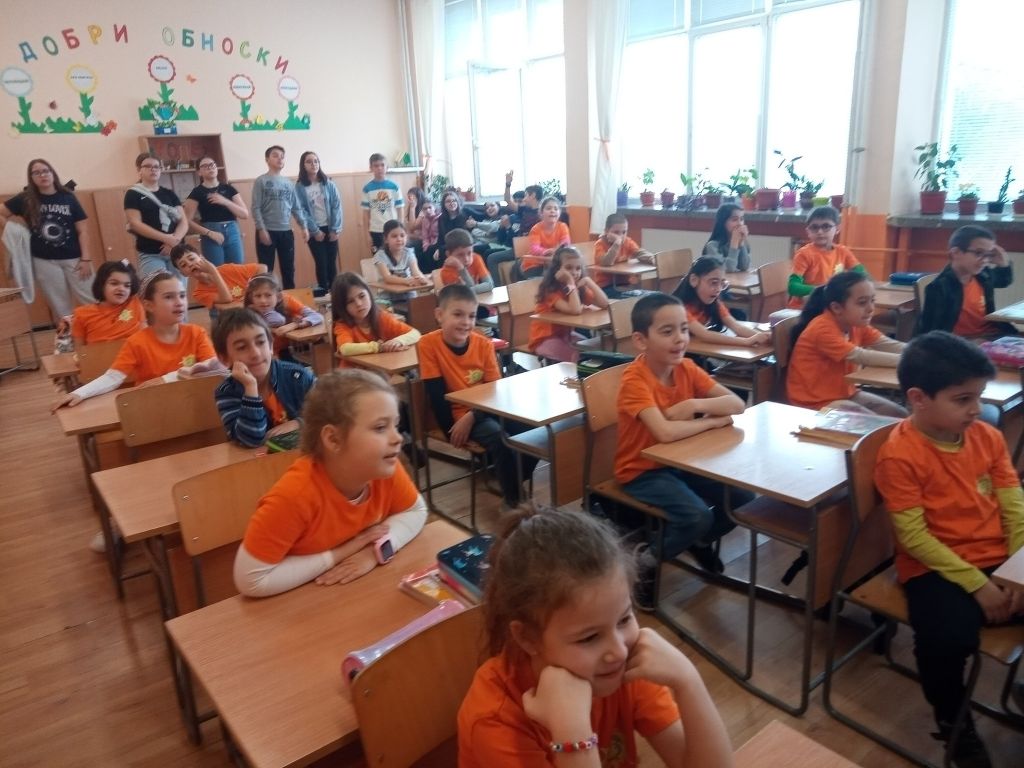Споделен урок с 1.А и 5.А, посветен на 22 март - Световния ден на водата 3